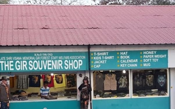 Sasan Gir The Gir Souvenir Shop Landscape Image